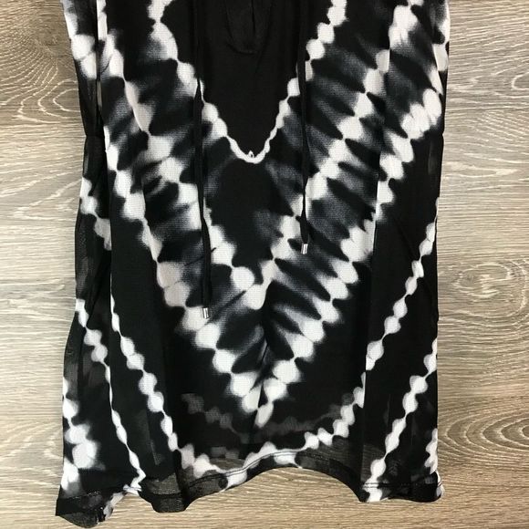 INC Lace Up Diamond Tie Dye Tank Top NWT - Picture 4 of 10